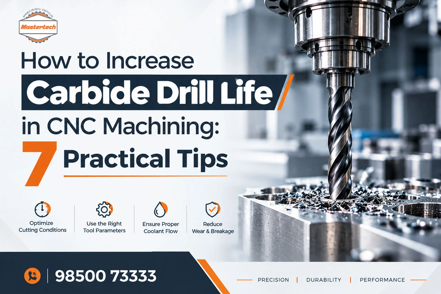 How to Increase Carbide Drill Life in CNC Machining: 7 Practical Tips