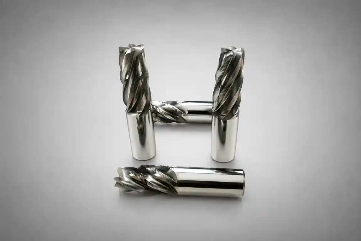 Solid carbide profile end mill for contour machining